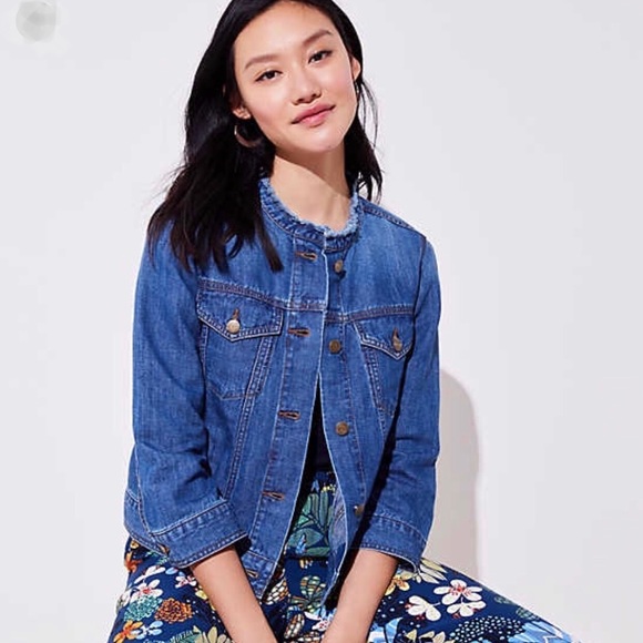 the loft jean jacket